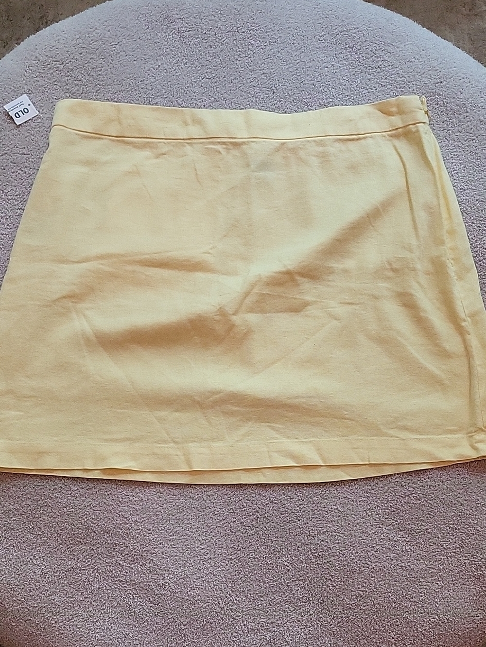 NWT Old Navy Yellow Mini Skirt